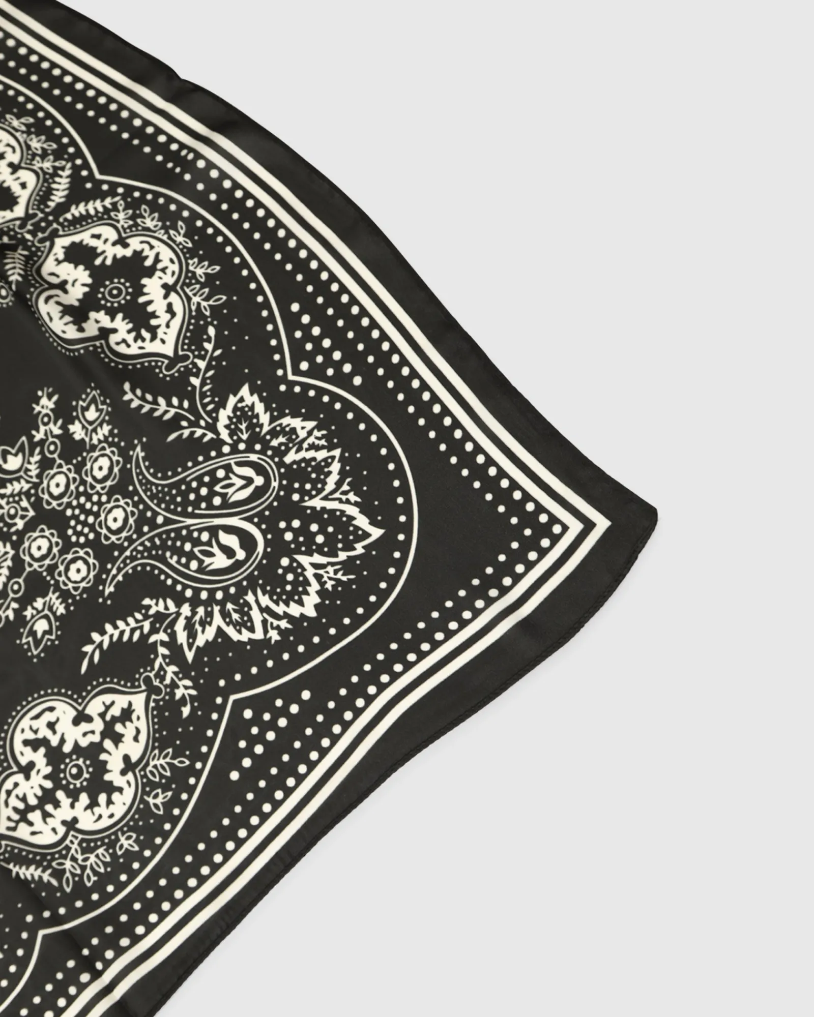 New Belle & Bloom Love Not War Fashion Scarf - Black