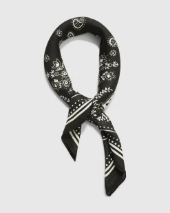 New Belle & Bloom Love Not War Fashion Scarf - Black
