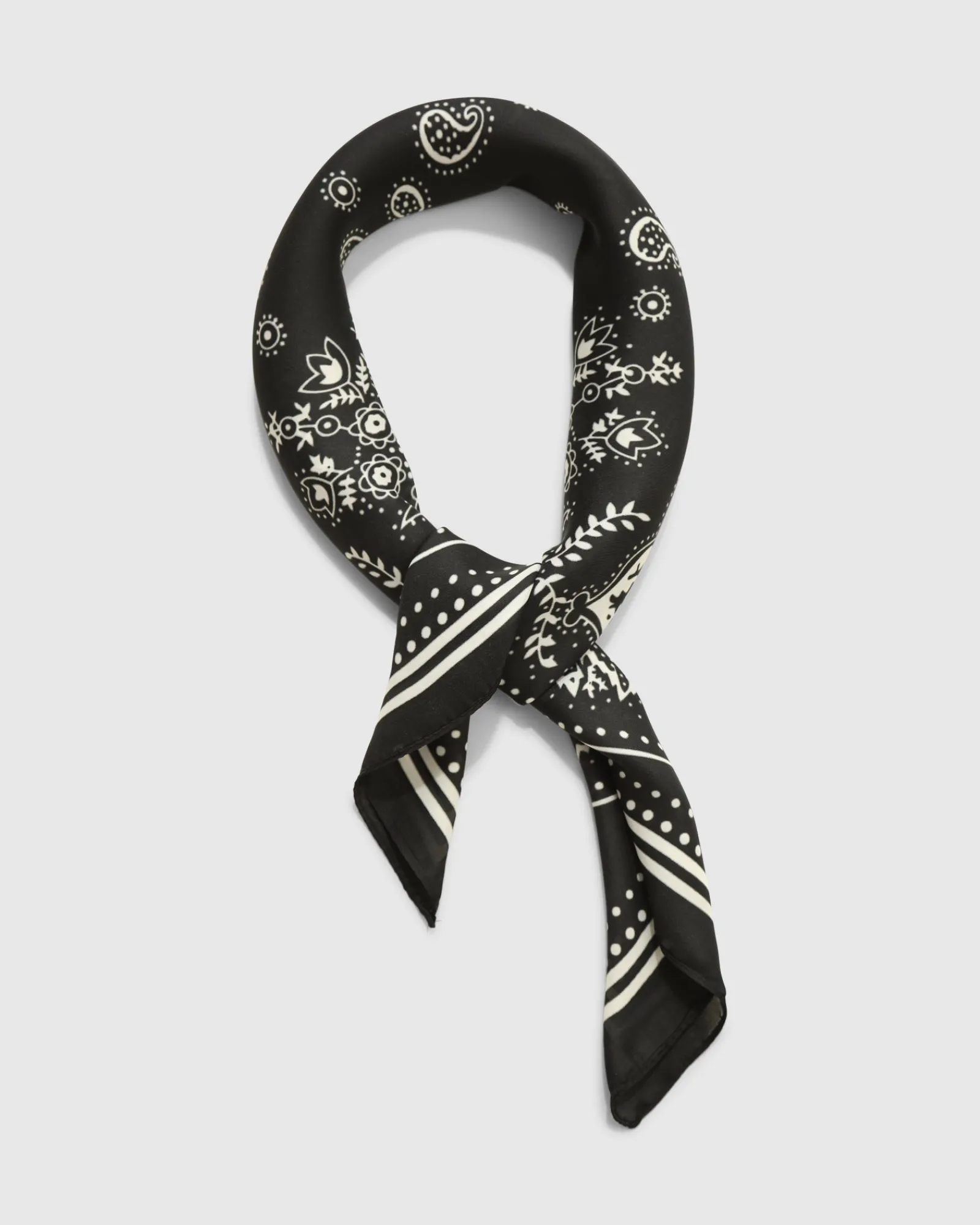 New Belle & Bloom Love Not War Fashion Scarf - Black