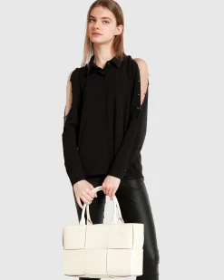 Discount Belle & Bloom Made with Love Shirt - Black