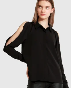 Discount Belle & Bloom Made with Love Shirt - Black