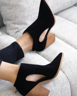 Best Belle & Bloom Midnight Special Suede Ankle Boot - Black