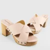 Hot Belle & Bloom Midtown Clog Mule - Blush