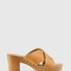 Best Belle & Bloom Midtown Clog Mule - Tan