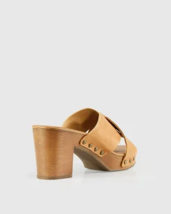 Best Belle & Bloom Midtown Clog Mule - Tan