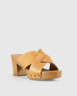 Best Belle & Bloom Midtown Clog Mule - Tan