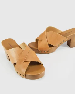Best Belle & Bloom Midtown Clog Mule - Tan