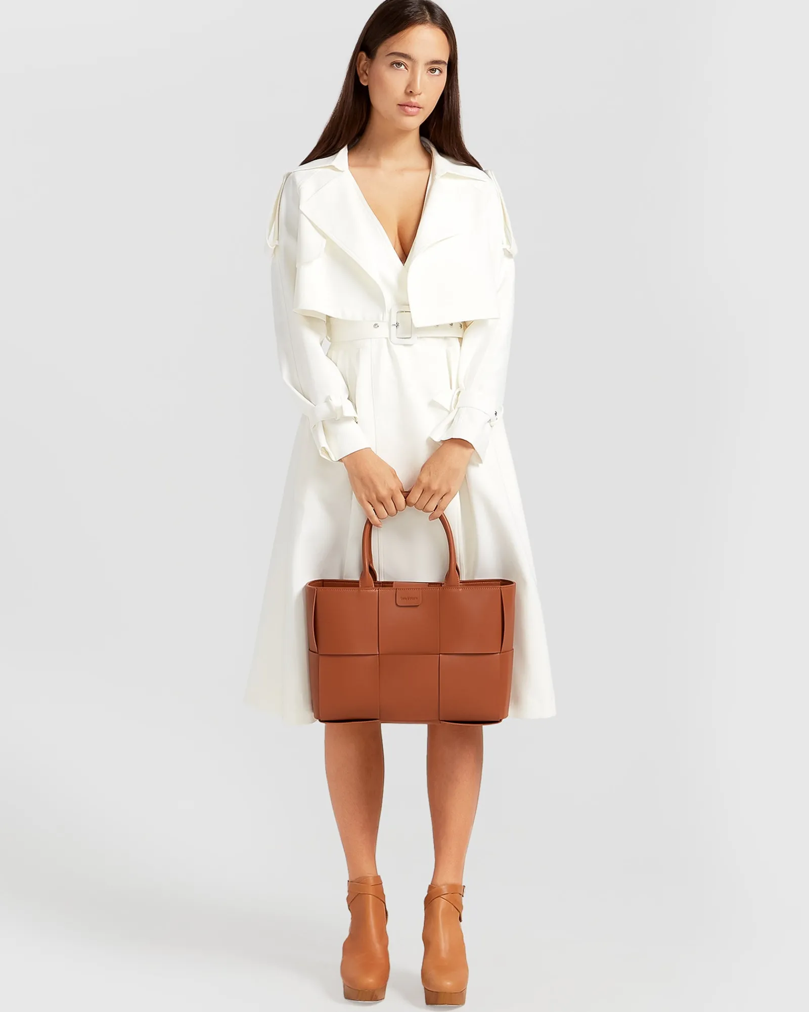 Online Belle & Bloom Miss Independence Midi Dress - Off-White