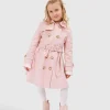 Discount Belle & Bloom Miss Sunshine Trench Coat - Blush Pink BlushPink
