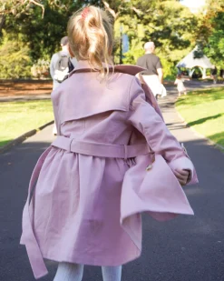 Discount Belle & Bloom Miss Sunshine Trench Coat - Blush Pink BlushPink