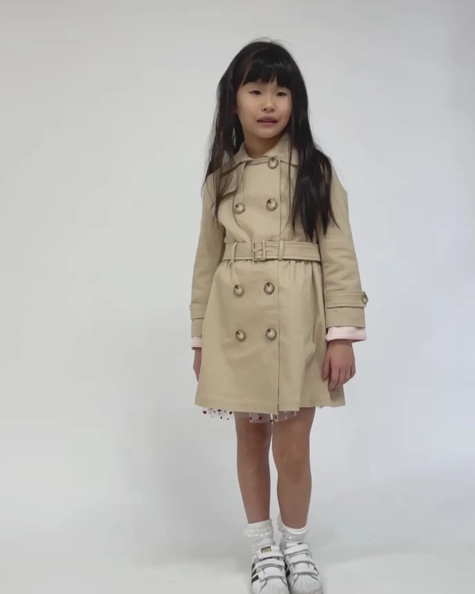 Hot Belle & Bloom Miss Sunshine Trench Coat - Camel
