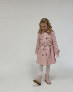 Discount Belle & Bloom Miss Sunshine Trench Coat - Blush Pink BlushPink