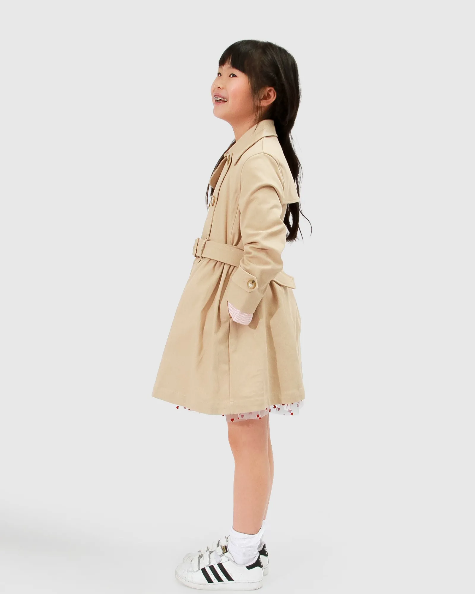 Hot Belle & Bloom Miss Sunshine Trench Coat - Camel