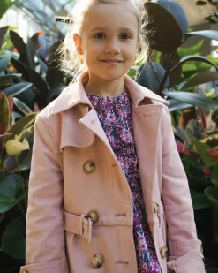 Discount Belle & Bloom Miss Sunshine Trench Coat - Blush Pink BlushPink