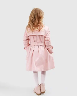Discount Belle & Bloom Miss Sunshine Trench Coat - Blush Pink BlushPink