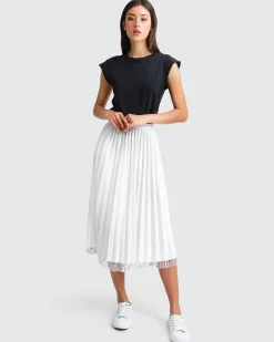 Best Belle & Bloom Mixed Feeling Reversible Skirt - White