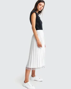 Best Belle & Bloom Mixed Feeling Reversible Skirt - White
