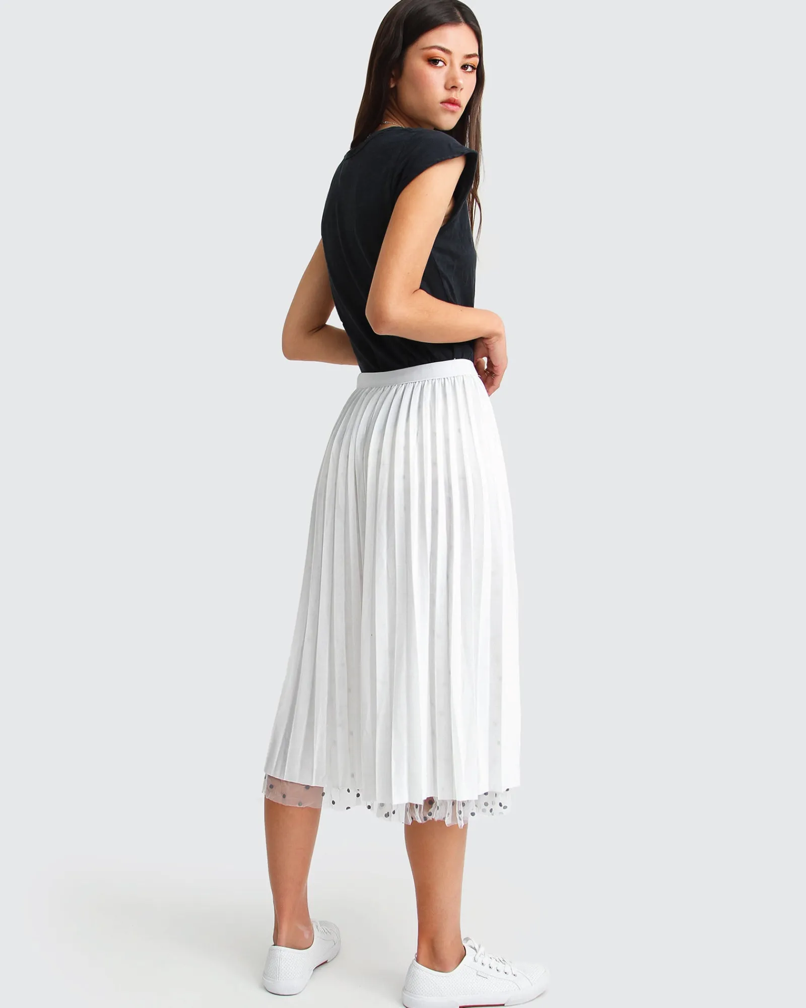Best Belle & Bloom Mixed Feeling Reversible Skirt - White