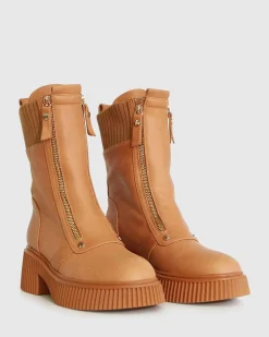 Outlet Belle & Bloom More To Come Ankle Boot - Tan