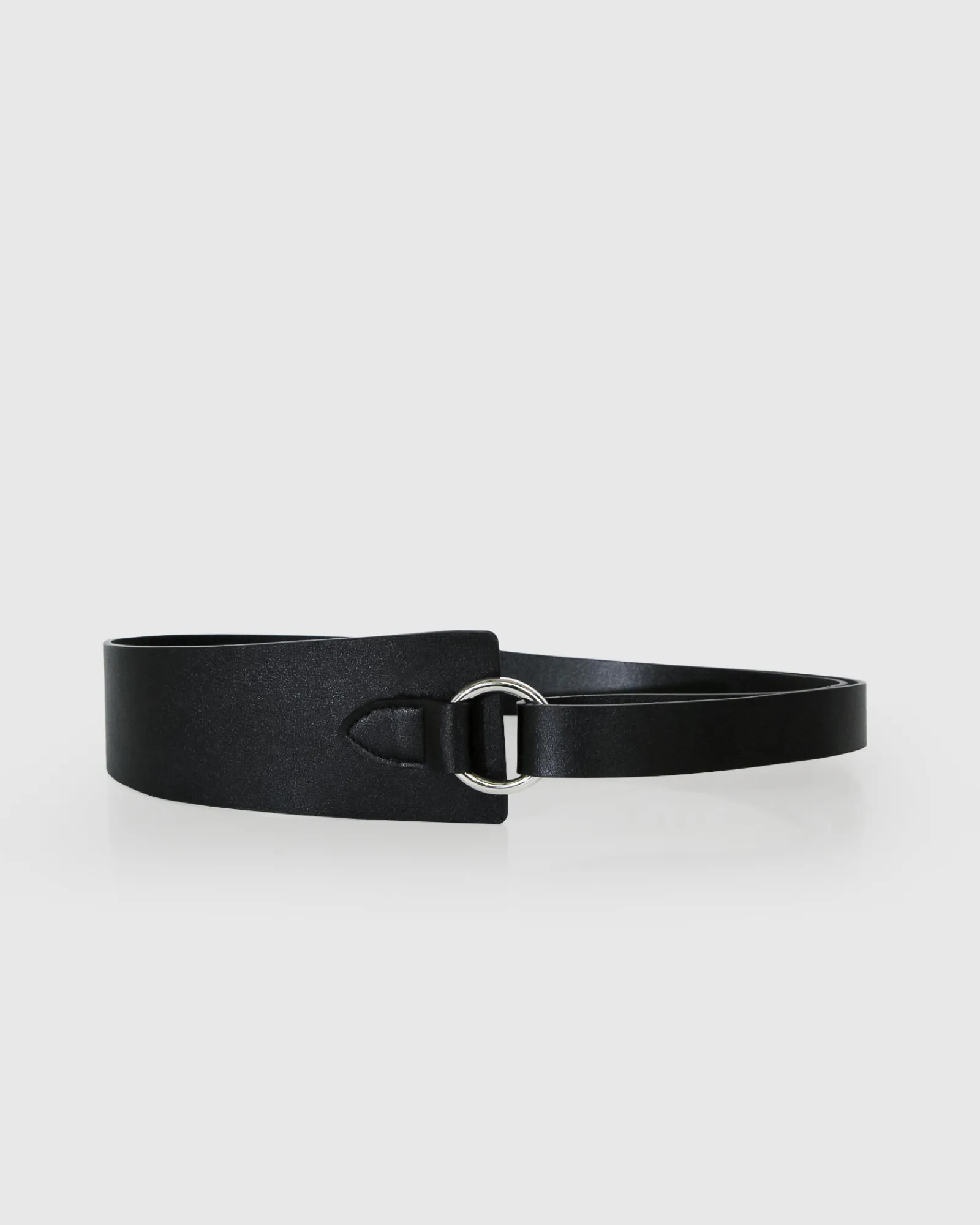 New Belle & Bloom New Divide Leather Belt - Black