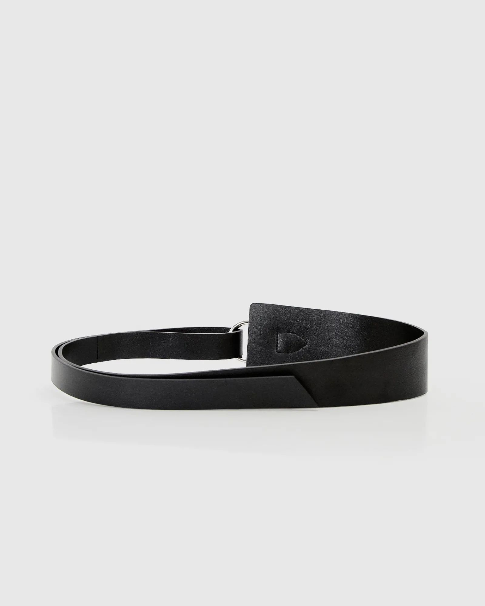 New Belle & Bloom New Divide Leather Belt - Black