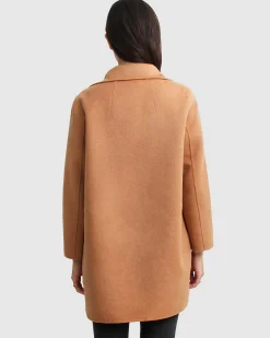 Outlet Belle & Bloom NEW FIT Ex-Boyfriend Wool Blend Oversized Jacket - Camel BoyfriendWoolBlendOversizedJacket-Camel