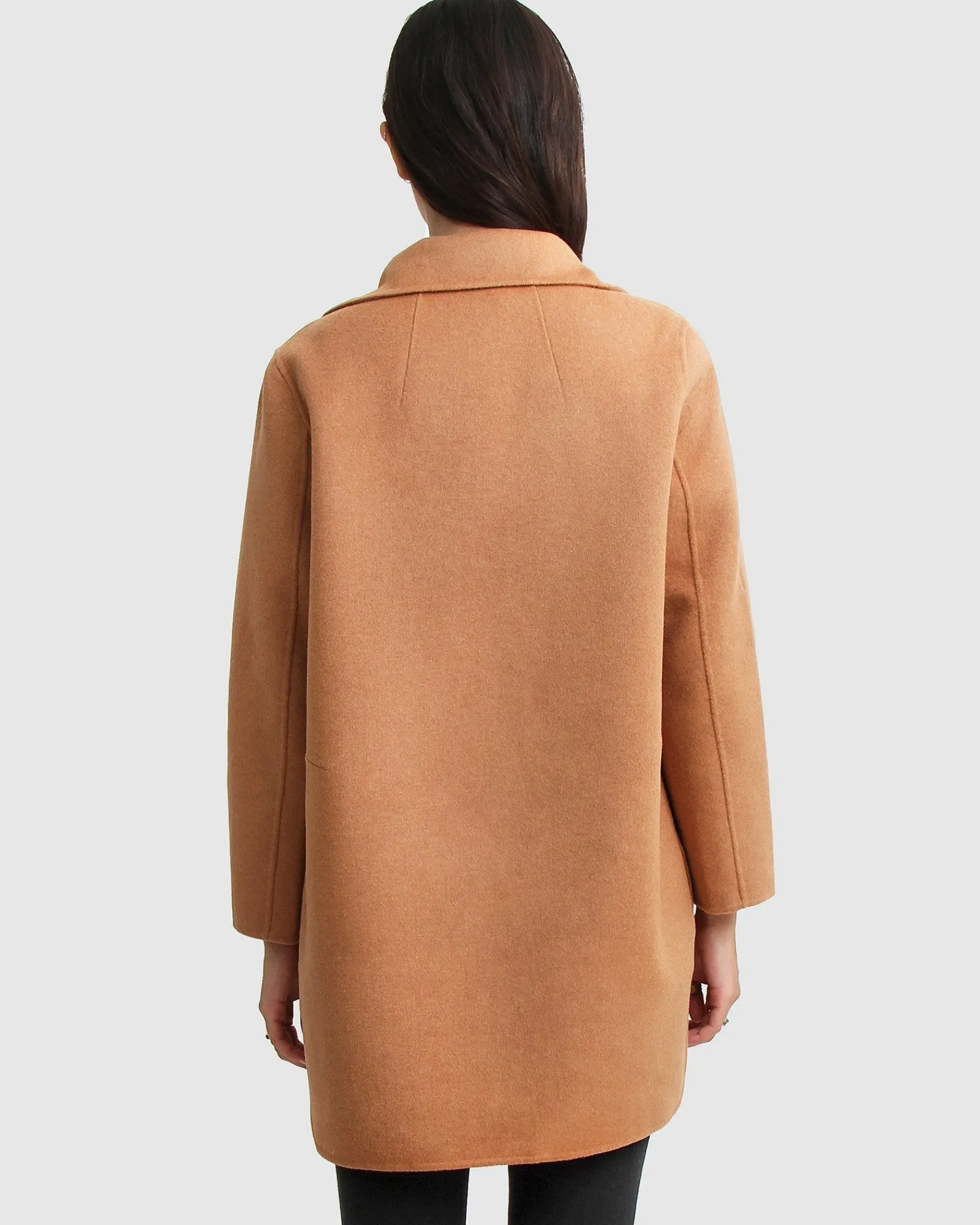 Outlet Belle & Bloom NEW FIT Ex-Boyfriend Wool Blend Oversized Jacket - Camel BoyfriendWoolBlendOversizedJacket-Camel