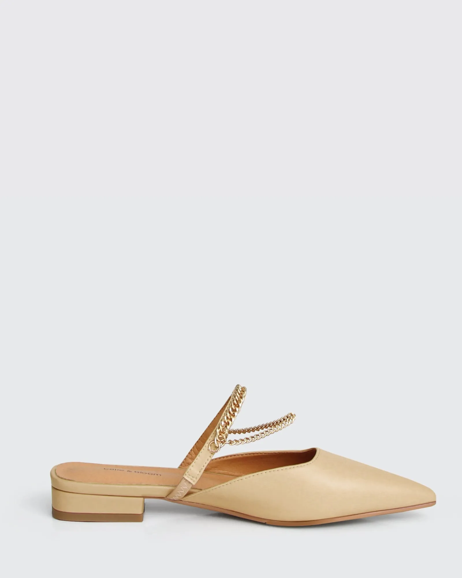 Fashion Belle & Bloom On The Go Leather Flat - Sand