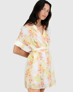 Hot Belle & Bloom Open Arms Cut Out Dress - Floral Bouquet FloralBouquet