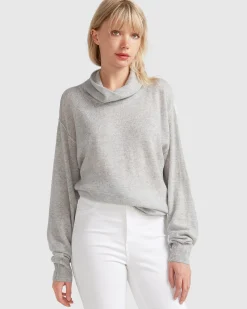 Fashion Belle & Bloom Simple Pleasures Cashmere Knit - Grey