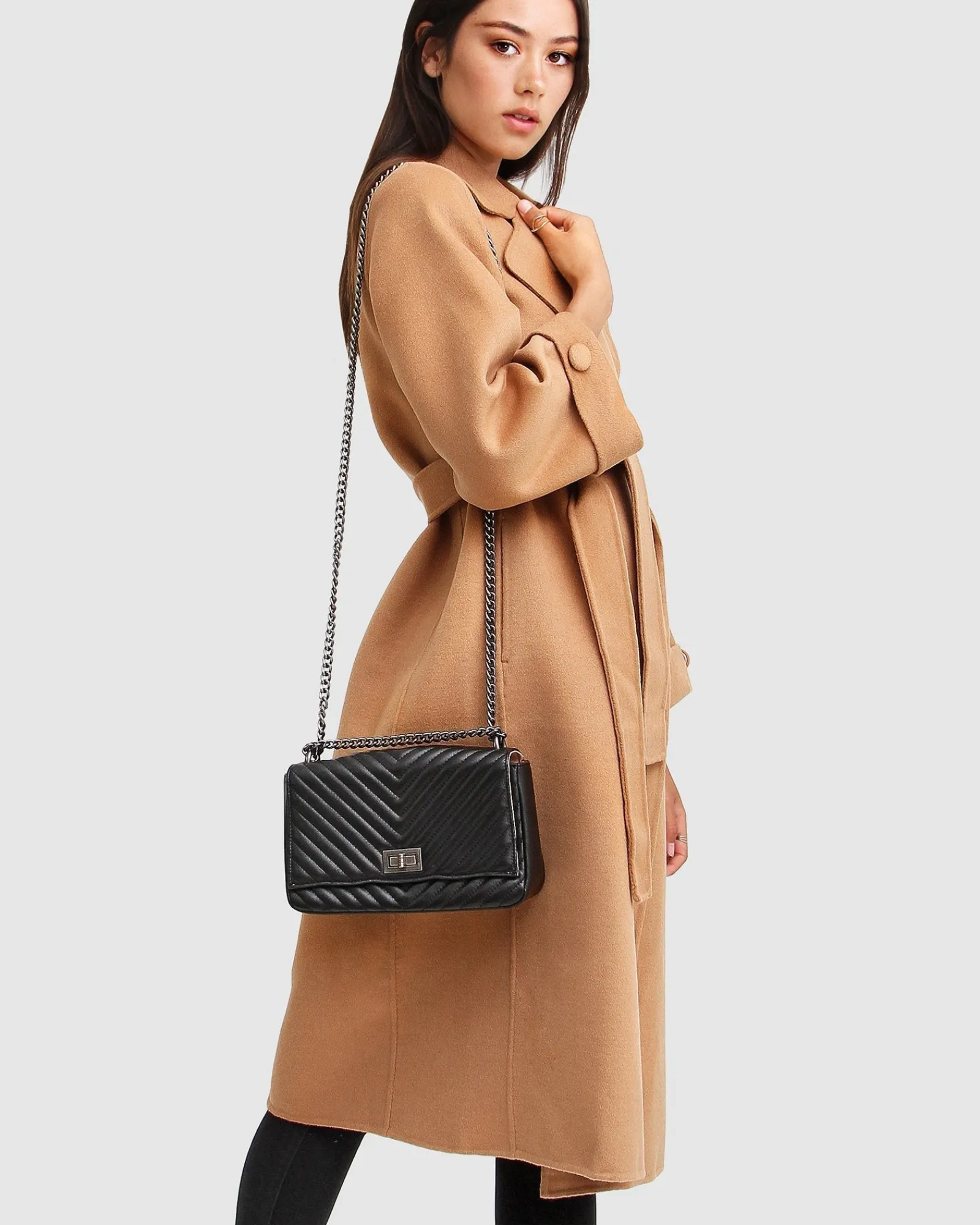 Best Belle & Bloom Stay Wild Oversized Wool Coat - Camel
