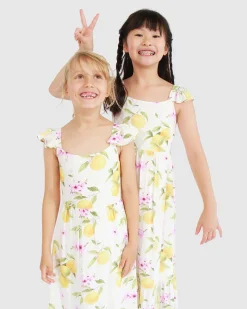 Online Belle & Bloom Sunset Sakura Maxi Dress - Sakura Orchard SakuraOrchard