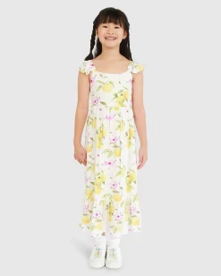 Online Belle & Bloom Sunset Sakura Maxi Dress - Sakura Orchard SakuraOrchard