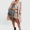 Clearance Belle & Bloom 5th Ave Leather Backpack - Ash