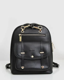 Sale Belle & Bloom 5th Ave Leather Backpack - Black