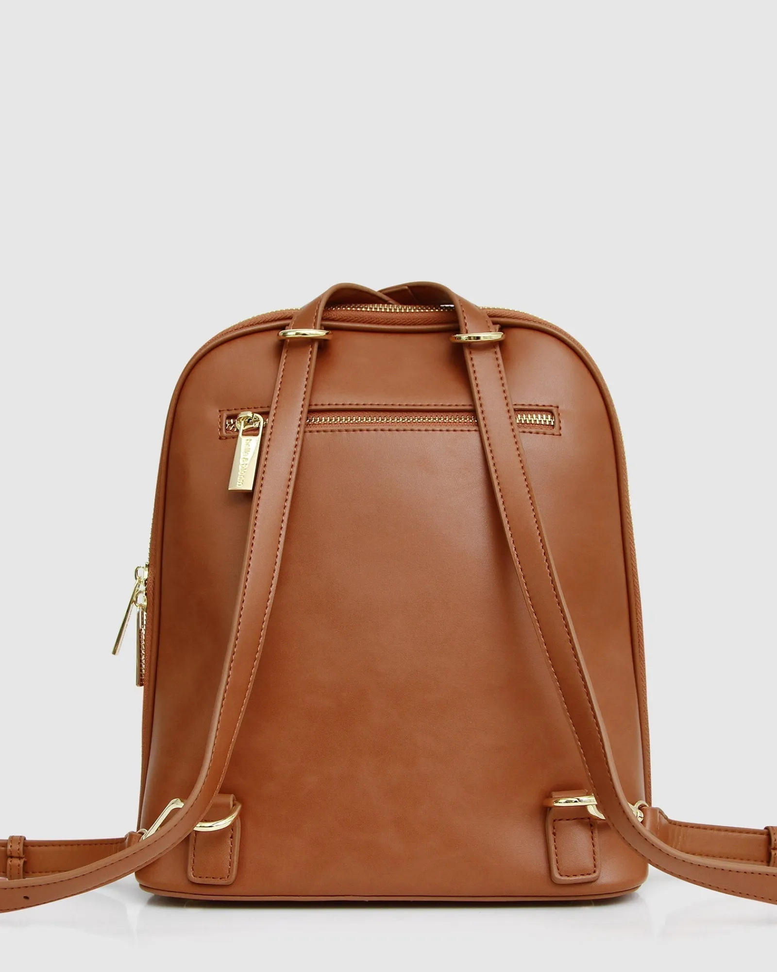 Outlet Belle & Bloom 5th Ave Leather Backpack - Camel