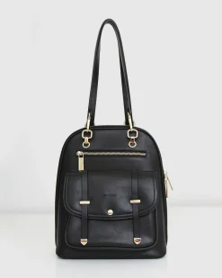 Sale Belle & Bloom 5th Ave Leather Backpack - Black