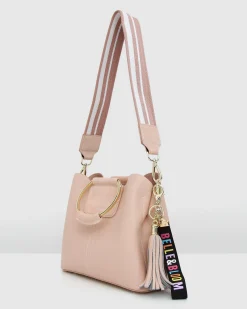 Best Belle & Bloom Twilight Leather Cross-Body Bag - Pink BodyBag-Pink