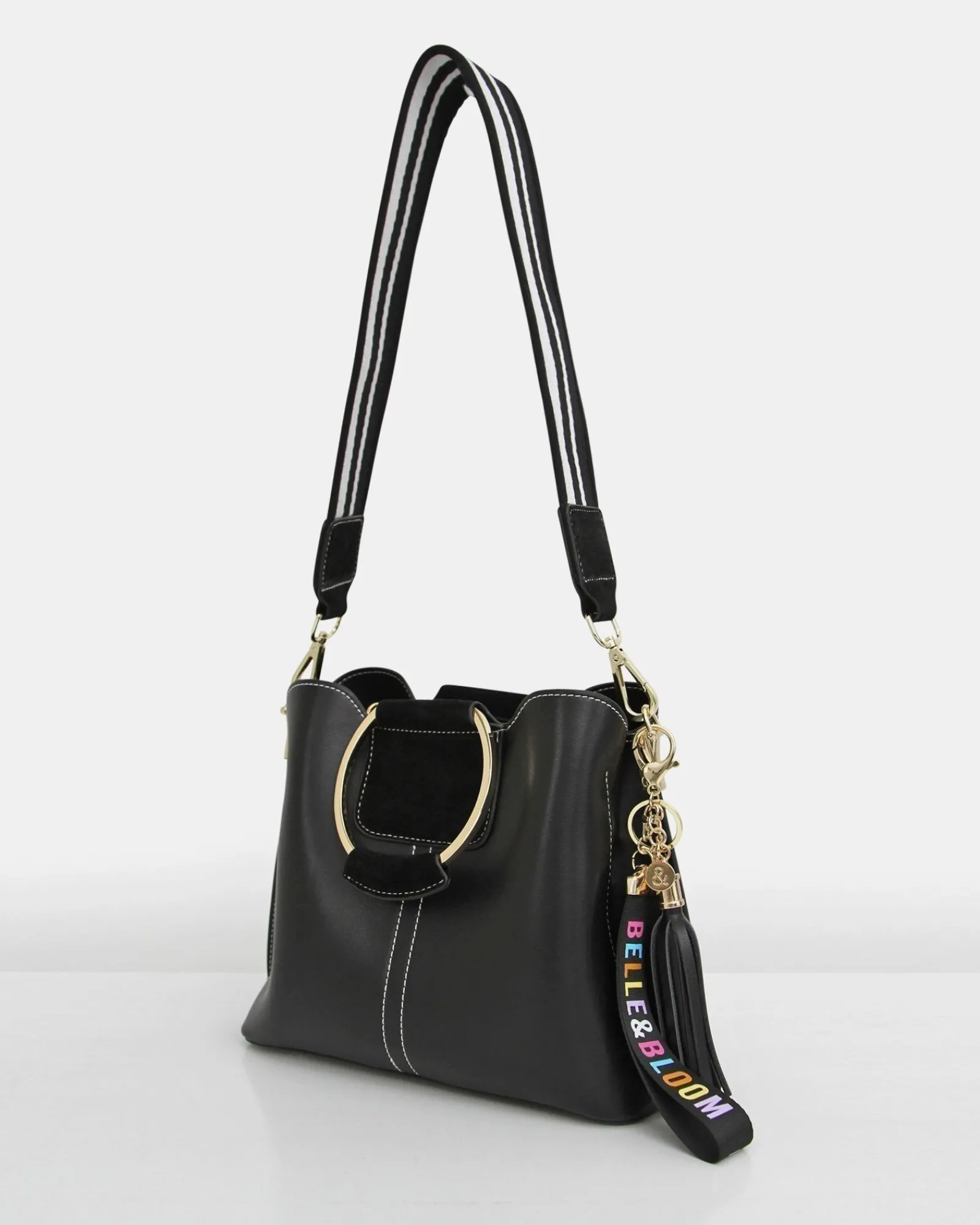 Online Belle & Bloom Twilight Leather Cross-Body Bag - Black BodyBag-Black
