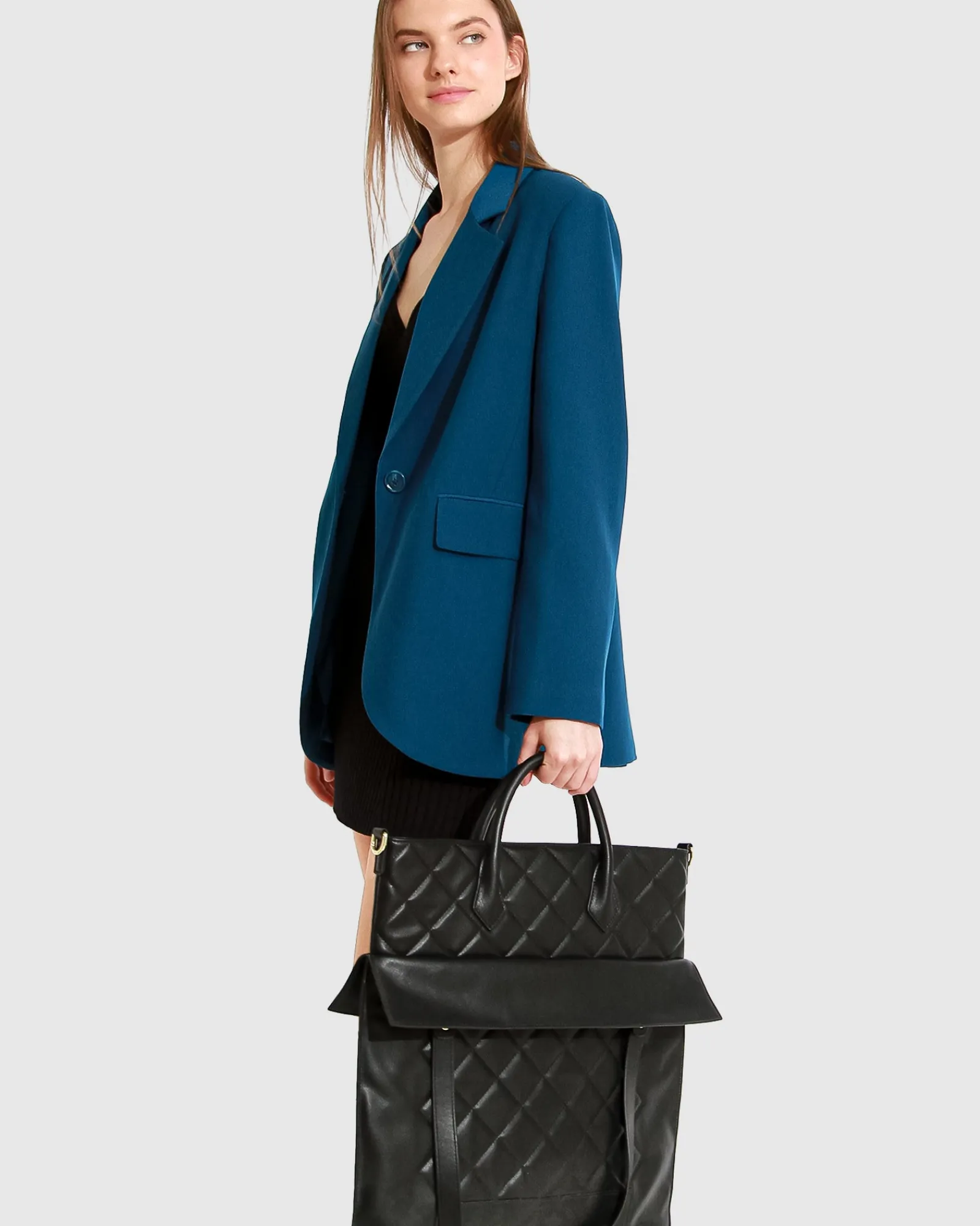 Fashion Belle & Bloom Unchained Heart Blazer - Dark Teal DarkTeal