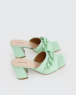 Online Belle & Bloom Walking With You Mule - Mint