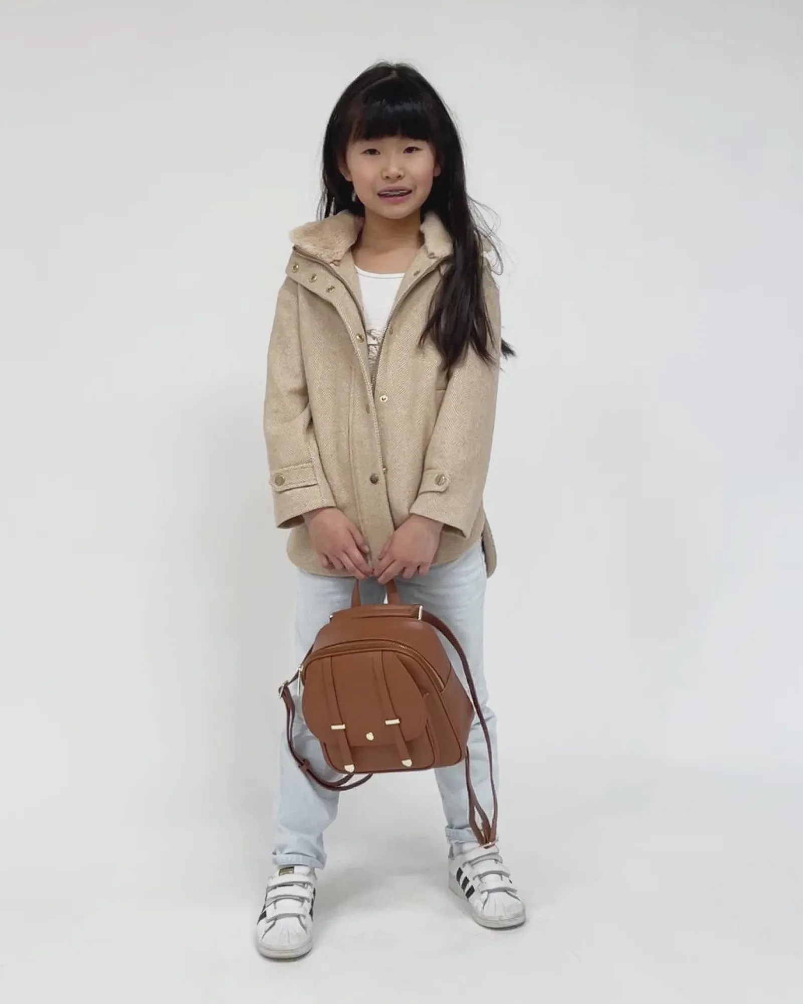 Best Belle & Bloom When I Grow Up Detachable Hooded Coat - Pale Oat PaleOat