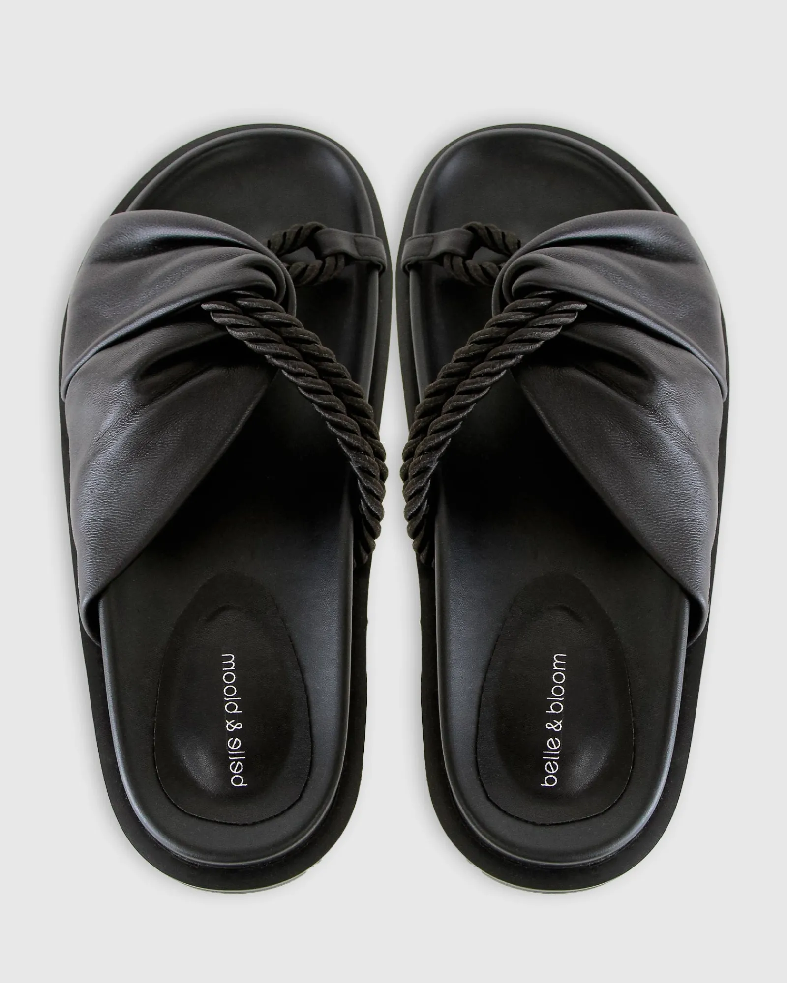 Hot Belle & Bloom Whitehaven Slide - Black