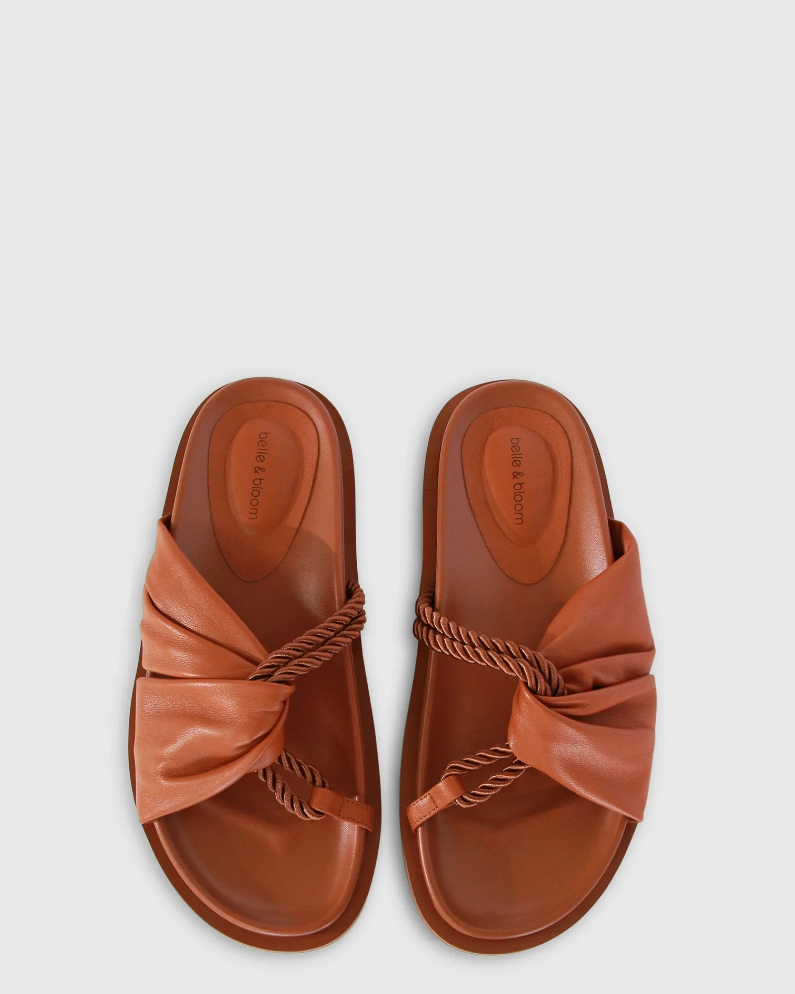 Fashion Belle & Bloom Whitehaven Slide - Camel