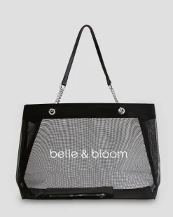 Hot Belle & Bloom Wild Lover Tote Bag - Black/White