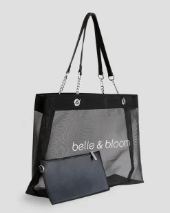 Hot Belle & Bloom Wild Lover Tote Bag - Black/White