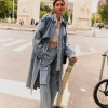 Outlet Belle & Bloom Wild Skies Denim Trench - Stonewash